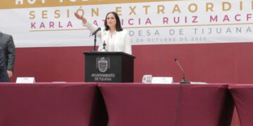 Toma protesta Karla Ruiz MacFarland como alcaldesa de Tijuana