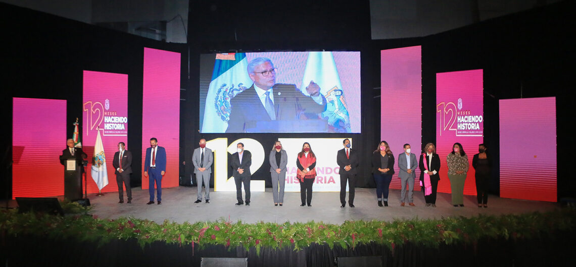 Ofrece Jaime Bonilla su primer informe como gobernador de Baja California