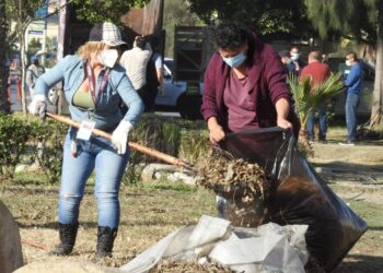 Retiran más de 24 toneladas de deshechos del bulevar Limón Padilla durante «Sábado Verde»