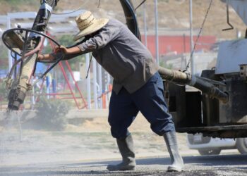Más de 1 millón de metros cuadrados de vialidades rehabilitados con bacheo en Tijuana
