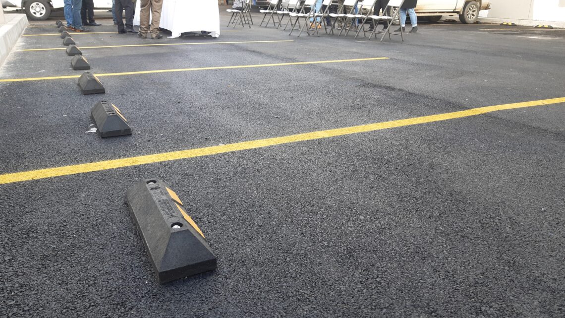 Entrega Comice TTR obra de rehabilitación de estacionamiento de Cruz Roja de Tijuana