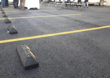 Entrega Comice TTR obra de rehabilitación de estacionamiento de Cruz Roja de Tijuana