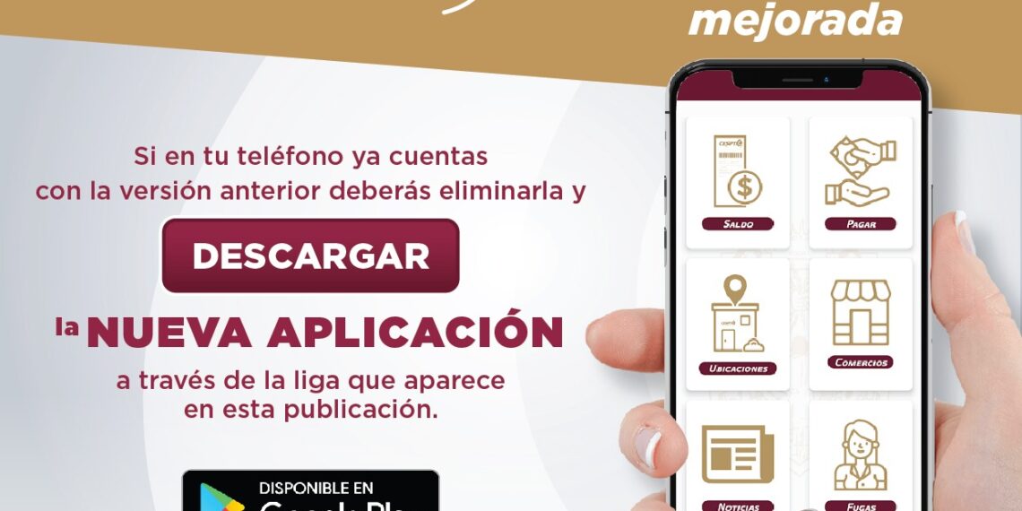Mejora Cespt aplicación para celular en beneficio de usuarios de sus servicios