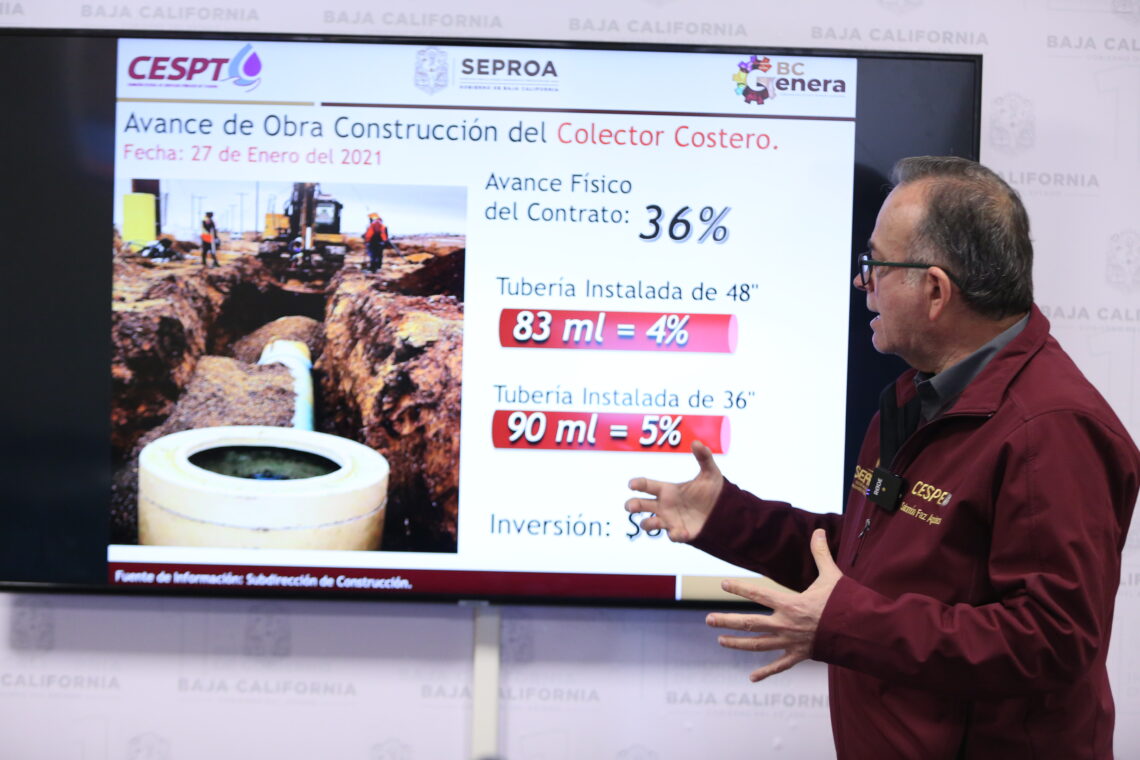 Avanza red de alcantarillado en Col. Corona del Mar