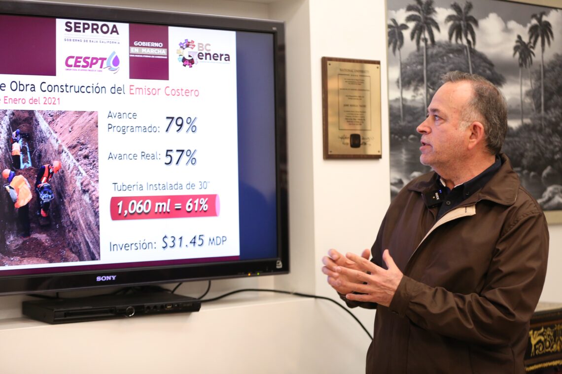 Avanza Colector Costero para Tijuana y Rosarito