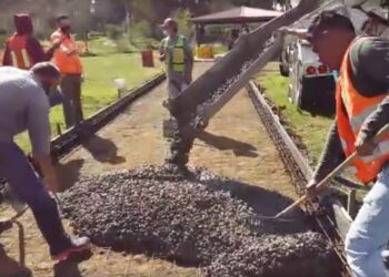 Señalan obra en Parque Morelos que perjudicaría áreas verdes