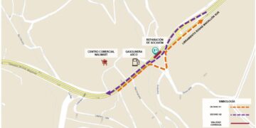 Suspenden 20 días circulación en tramo del Rosas Magallón