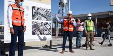 Modernizan cruce fronterizo de Mexicali-Calexico