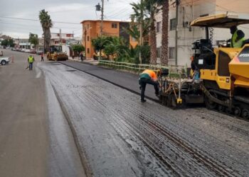 Suspenden circulación en tramo del paseo Playas por obras de reencarpetado