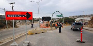 Intensifican trabajos de rehabilitación del socavón en bulevar Simón Bolivar