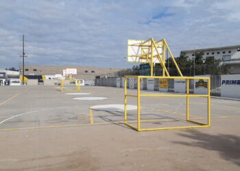 Remodelan unidad deportiva para trabajadores de la industria maquiladora