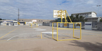 Remodelan unidad deportiva para trabajadores de la industria maquiladora