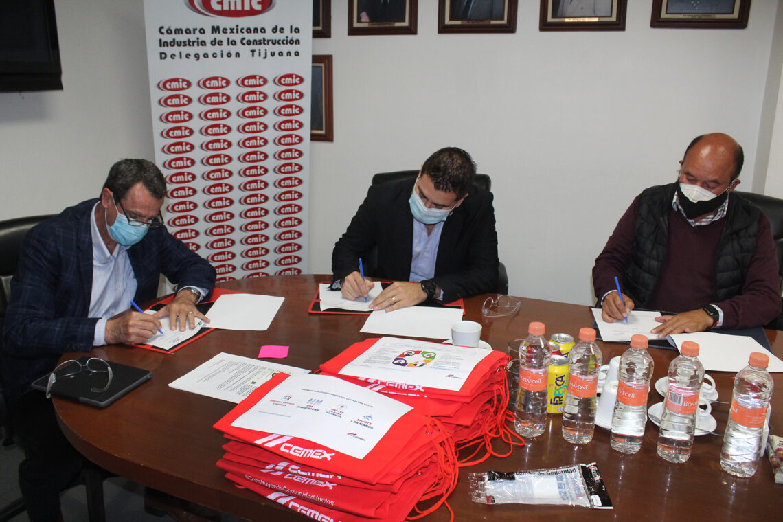 Refuerzan contención sanitaria en las obras de construcción