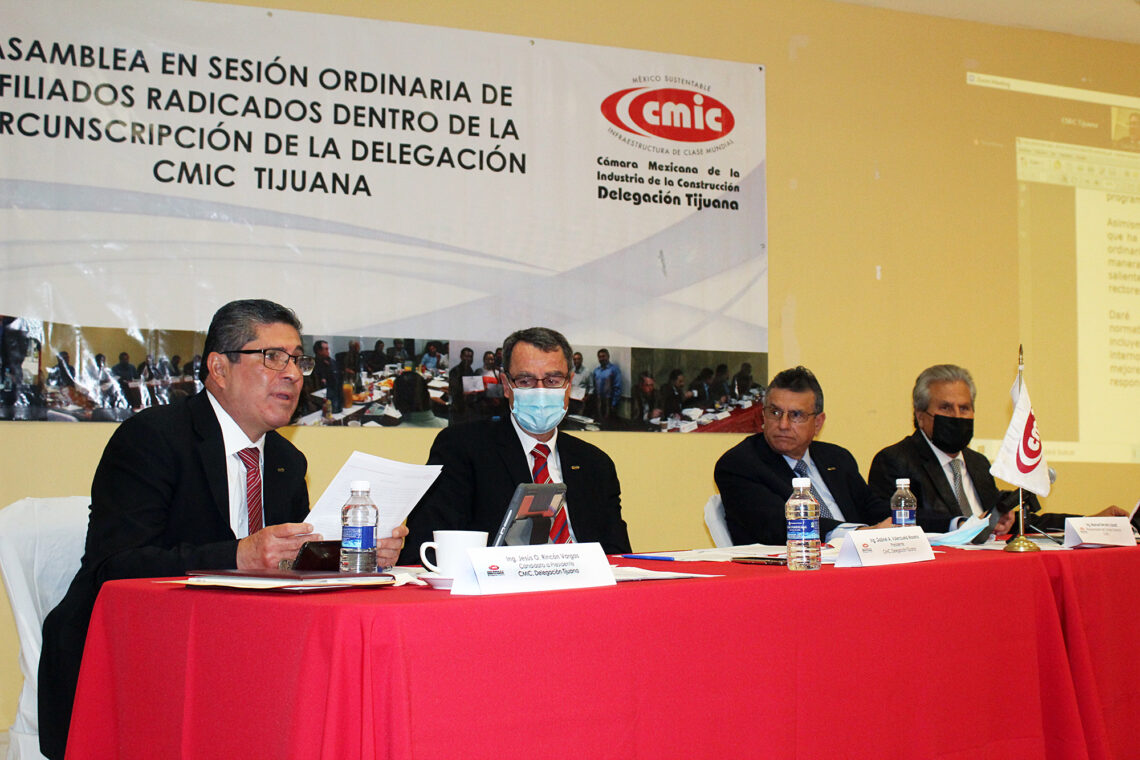 Nombran a Jesús Rincón Vargas presidente de CMIC Tijuana