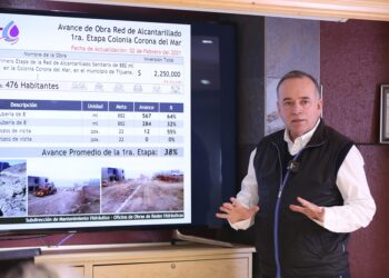 Por concluir primera etapa del Colector Costero