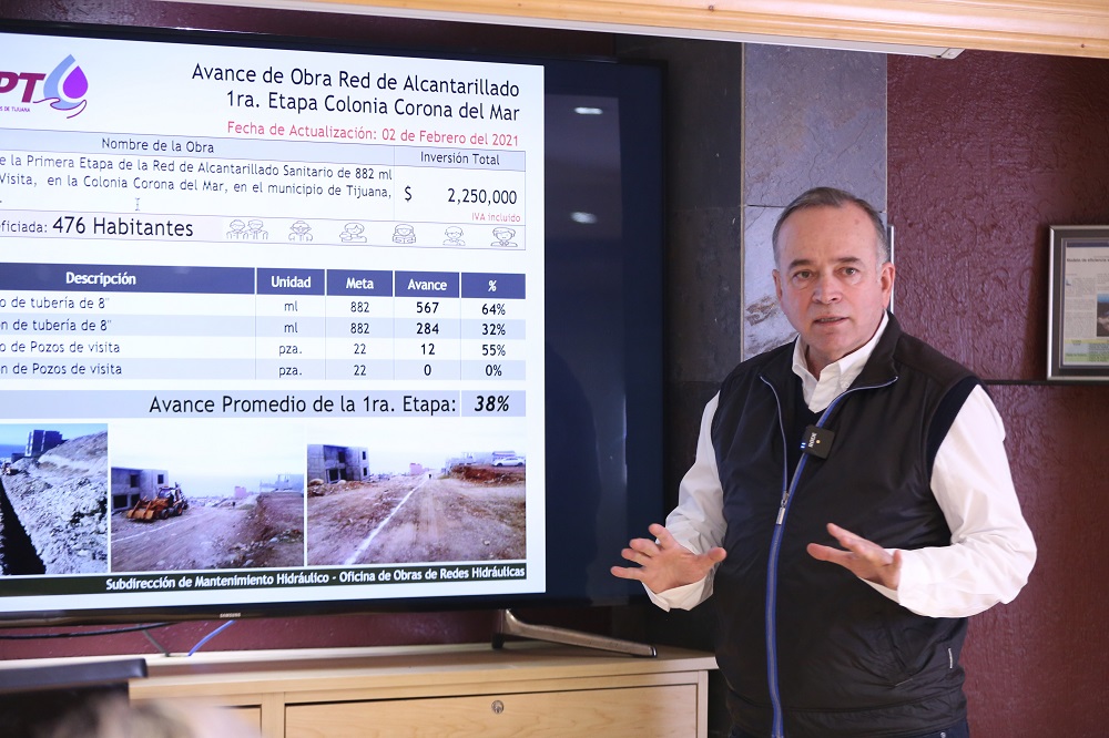 Por concluir primera etapa del Colector Costero