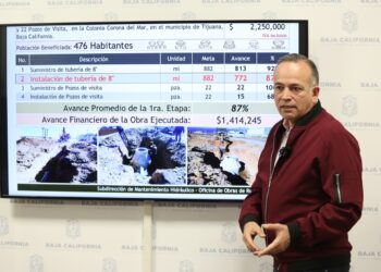 Fortalecen el sistema de agua y alcantarillado de BC