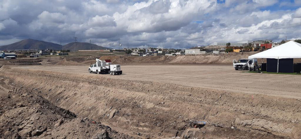 Colocan primera piedra de parque industrial HUBS Tijuana