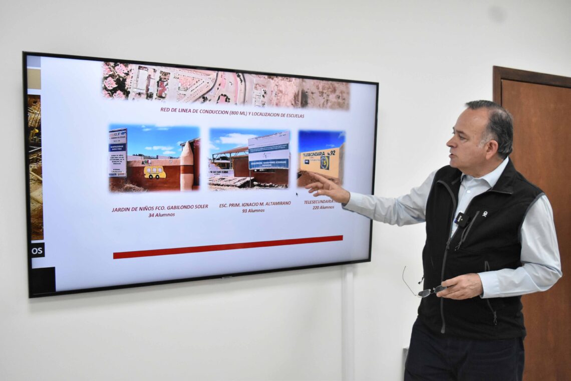 Sistema de bombeo del Colector Costero al 72%