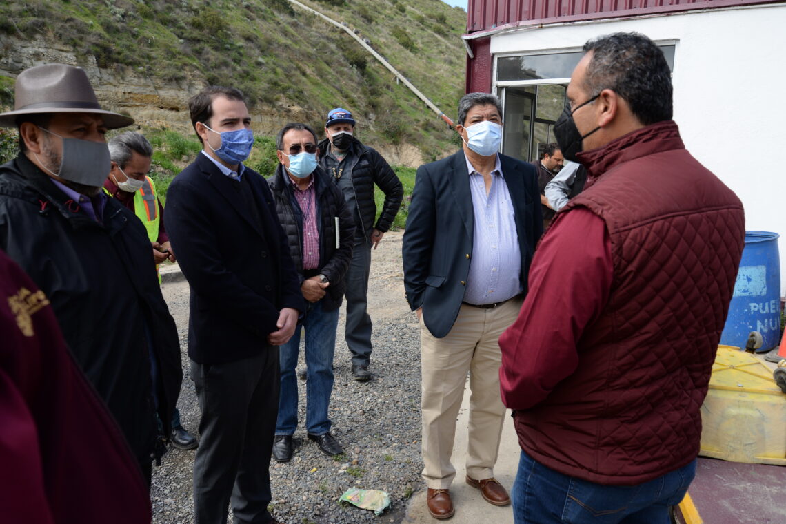 Avanzan obras en sistema de alejamiento de aguas residuales