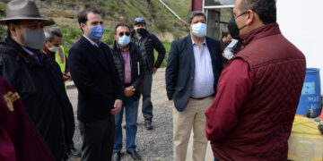 Avanzan obras en sistema de alejamiento de aguas residuales