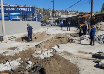 Repone Cespt tubería de alcantarillado en varios distritos
