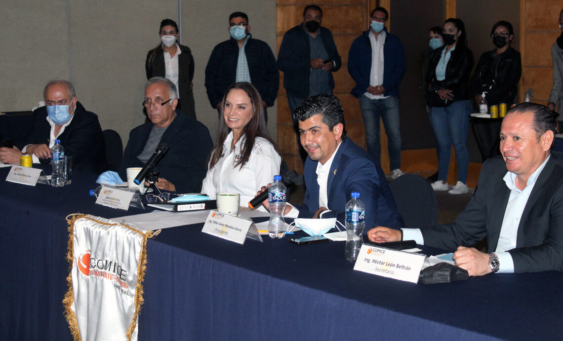 Dialogan Comice y Lupita Jones acerca de propuestas y proyectos de infraestructura para BC