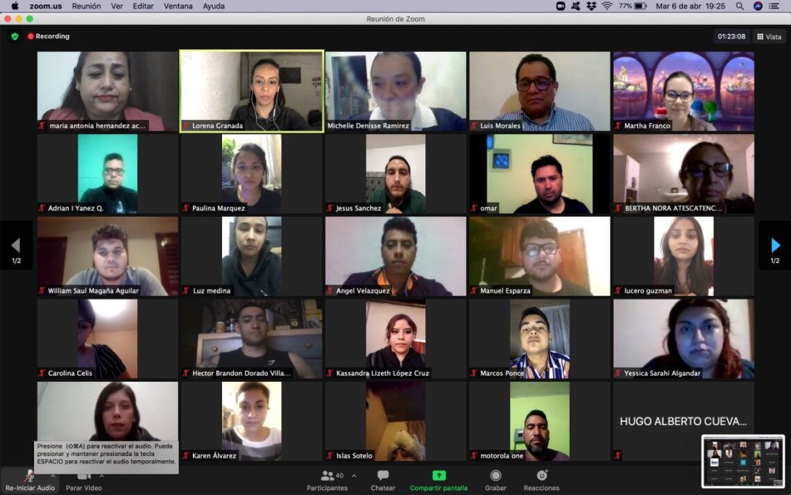 Actualizan a comunidad estudiantil sobre efectos psicológicos del COVID 19