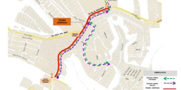 Suspensión de tránsito vehicular en bulevar El Rosario por reconstrucción