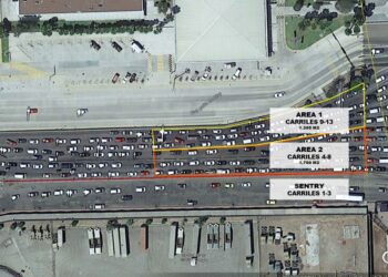 Inicia reencarpetado en Garita de Otay