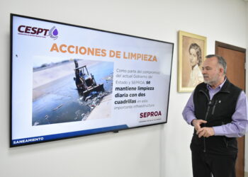 Continúan limpieza en canalización del Río Tijuana