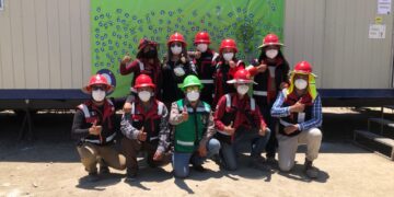 Concientizan a trabajadores de la construcción sobre importancia del cuidado ambiental