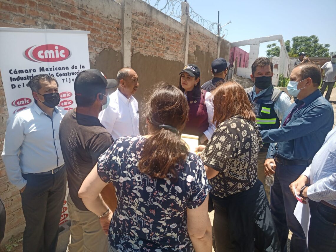 Colabora CMIC en la construcción del parque memorial para víctimas de violencia en BC