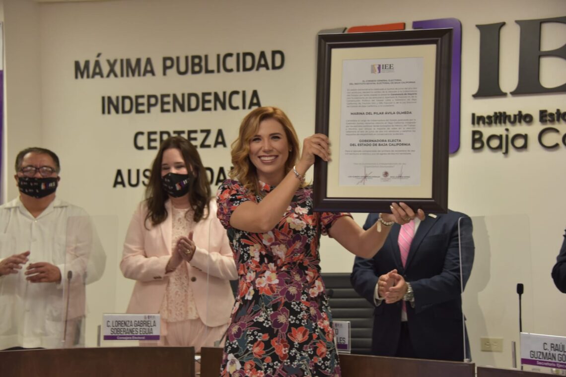 Validan a Marina del Pilar como Gobernadora Electa de BC