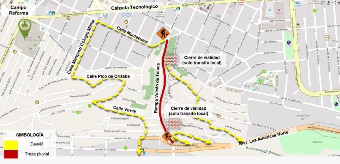 Reconstruirán red pluvial en Anexa Buena Vista