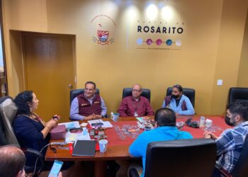 Reunión de coordinación entre Ayuntamiento de Rosarito y Cespt