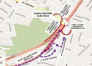 Sigue reposición de agua potable y drenaje en gazas de crucero Alba Roja y Lázaro Cárdenas