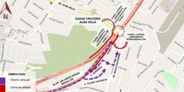 Sigue reposición de agua potable y drenaje en gazas de crucero Alba Roja y Lázaro Cárdenas