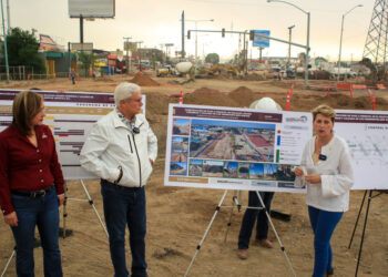 Avanzan obras de infraestructura en Mexicali