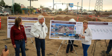 Avanzan obras de infraestructura en Mexicali