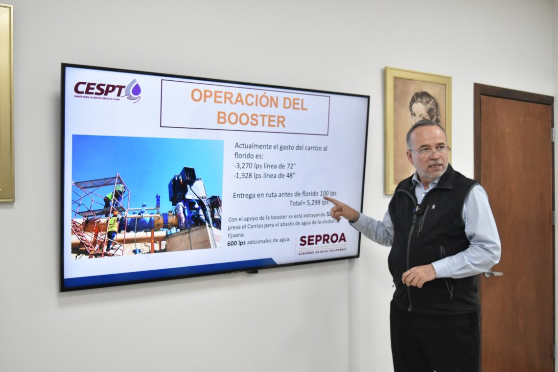Planta Booster de Presa El Carrizo funciona al 100%: Seproa
