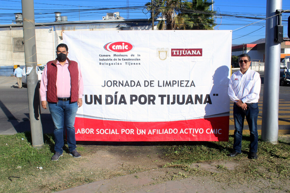 Colaboran constructores en mejoras del entorno urbano de Tijuana