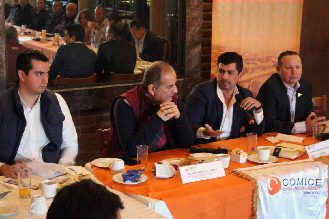 Propone COMICE TTR gestionar mayores recursos federales para obras en BC