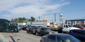 Punto crítico Bellas Artes-Aduana, en Mesa de Otay