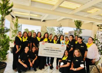 Damas de la CMIC donan recursos para aplicar 110 quimios a niños de la Fundación Castro Limón