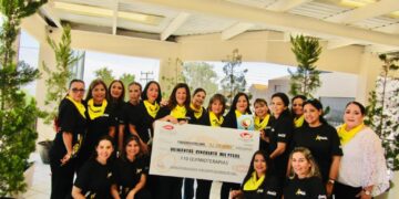 Damas de la CMIC donan recursos para aplicar 110 quimios a niños de la Fundación Castro Limón