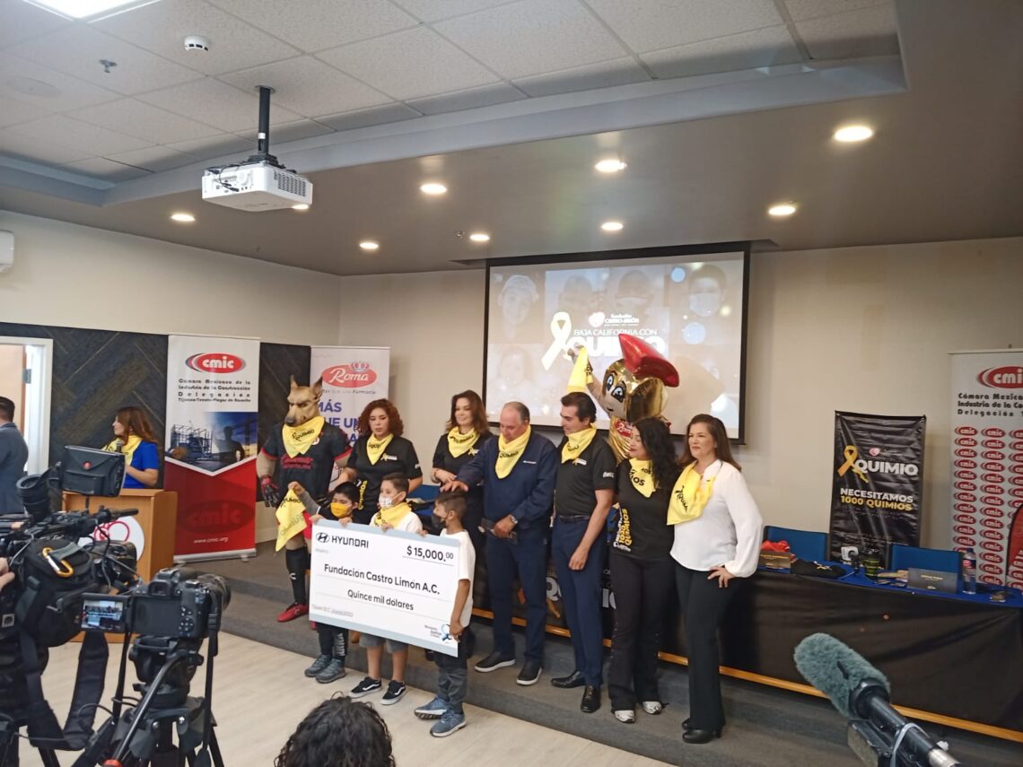 Buscan Damas de la CMIC donar 100 quimios para niños de la Fundación Castro Limón