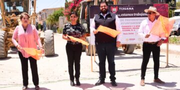 Invierte municipio casi 4 MDP en inicio de pavimentación en colonia Tijuana Progreso