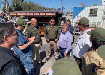 Inician ordenamiento vial en la Garita de San Ysidro