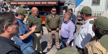 Inician ordenamiento vial en la Garita de San Ysidro